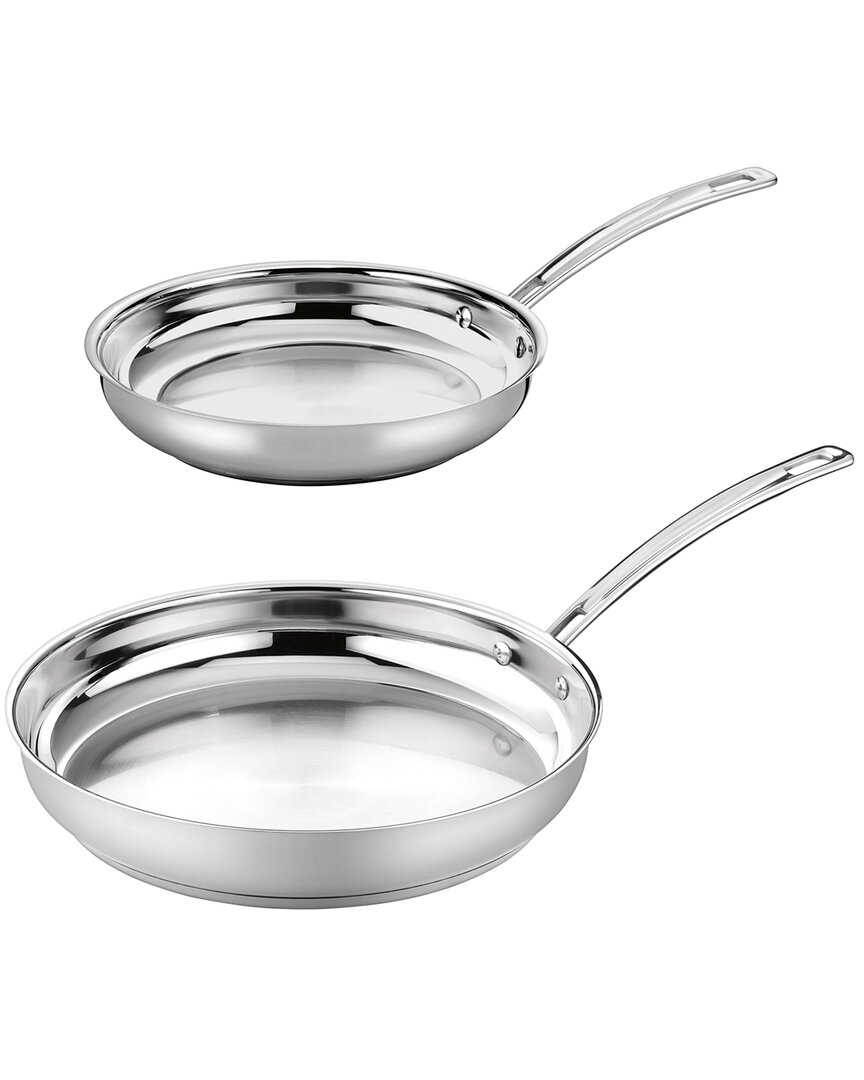 Shop Cuisinart Chef's Classic Induction Stainless Steel 2pc Skillet Set