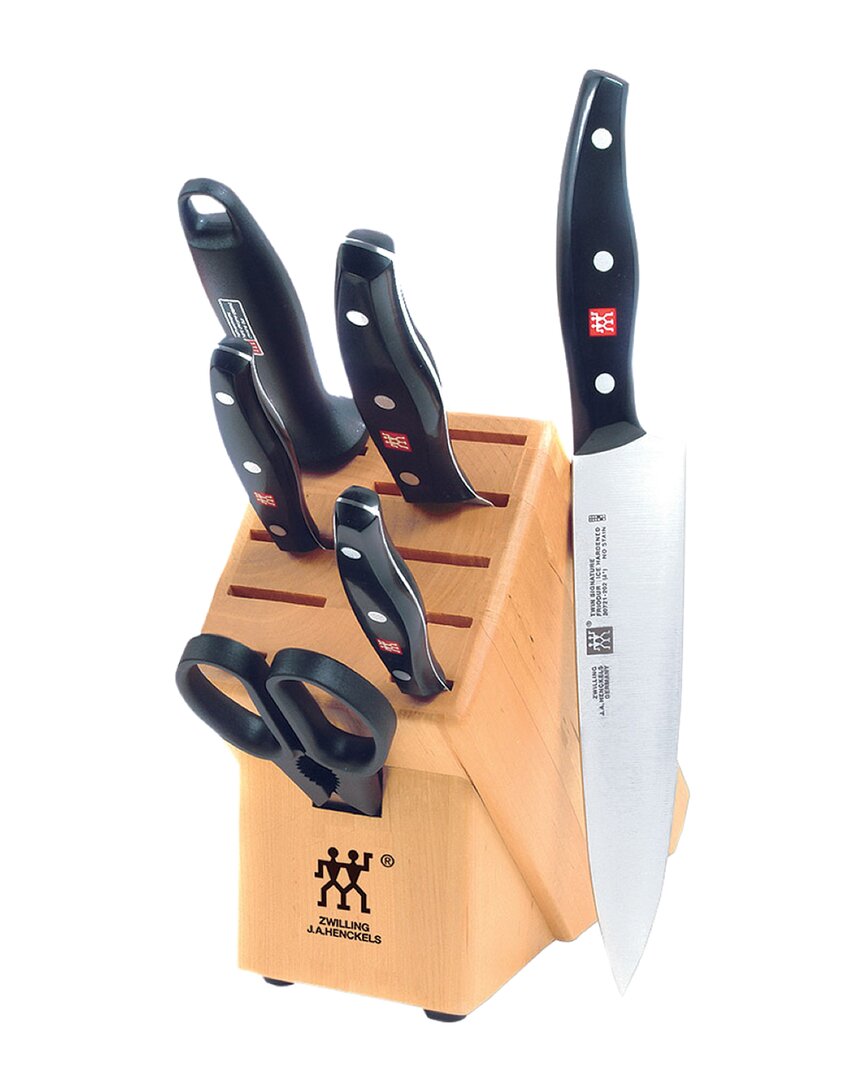 Zwilling J.a. Henckels Twin Signature 7pc Kinfe Block Set