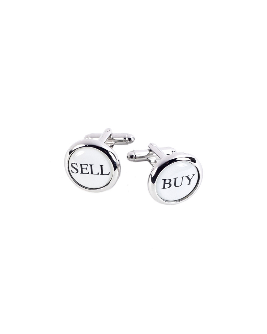 Bey-berk Buy & Sell Cufflinks In Metallic
