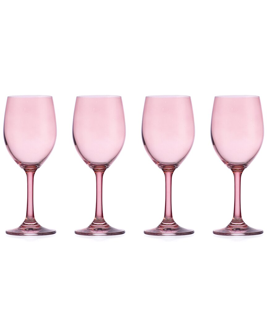 Godinger Veneto Ballet White Wine Glasses, Set Of 4