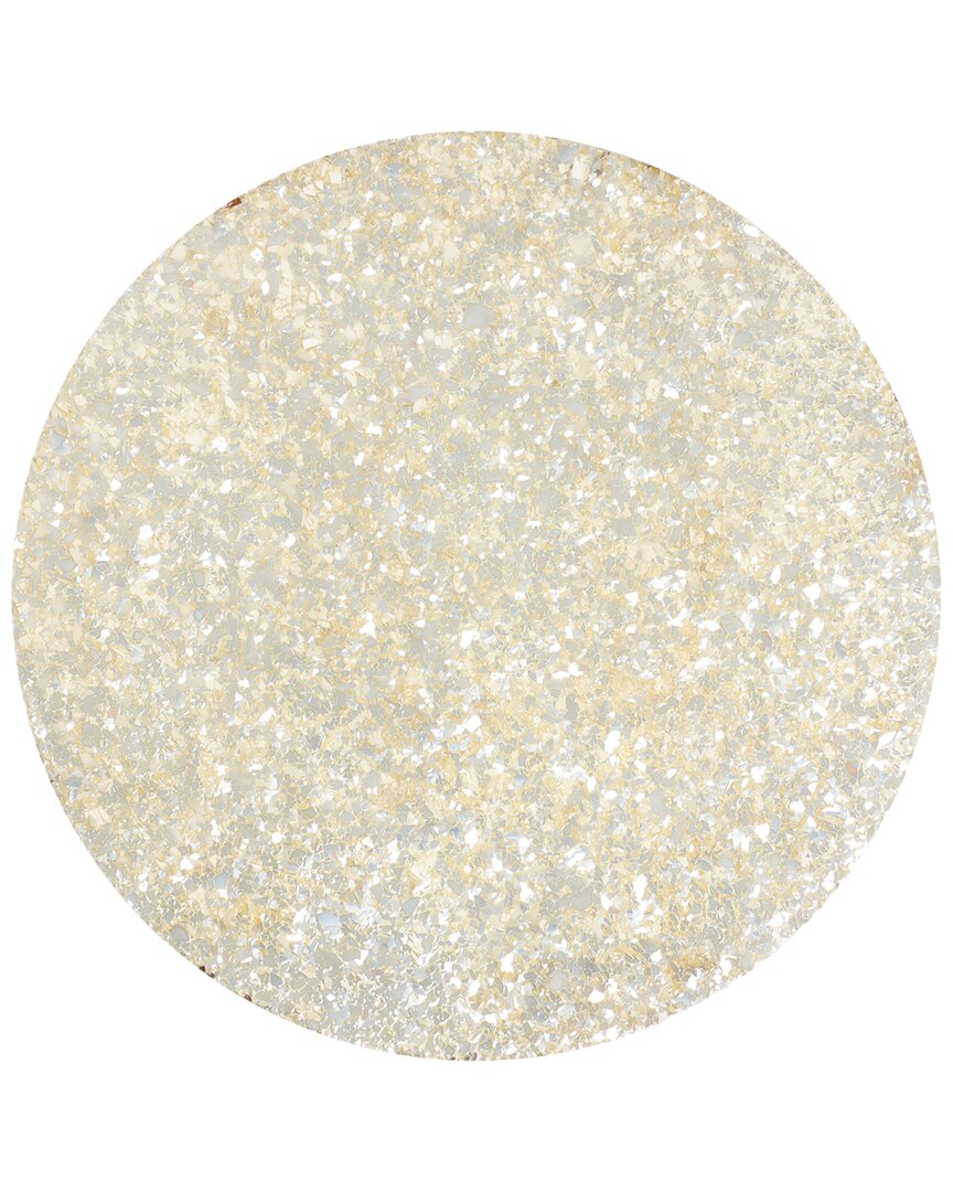 Tiramisu Champagne Gilt Resin Charger Plate