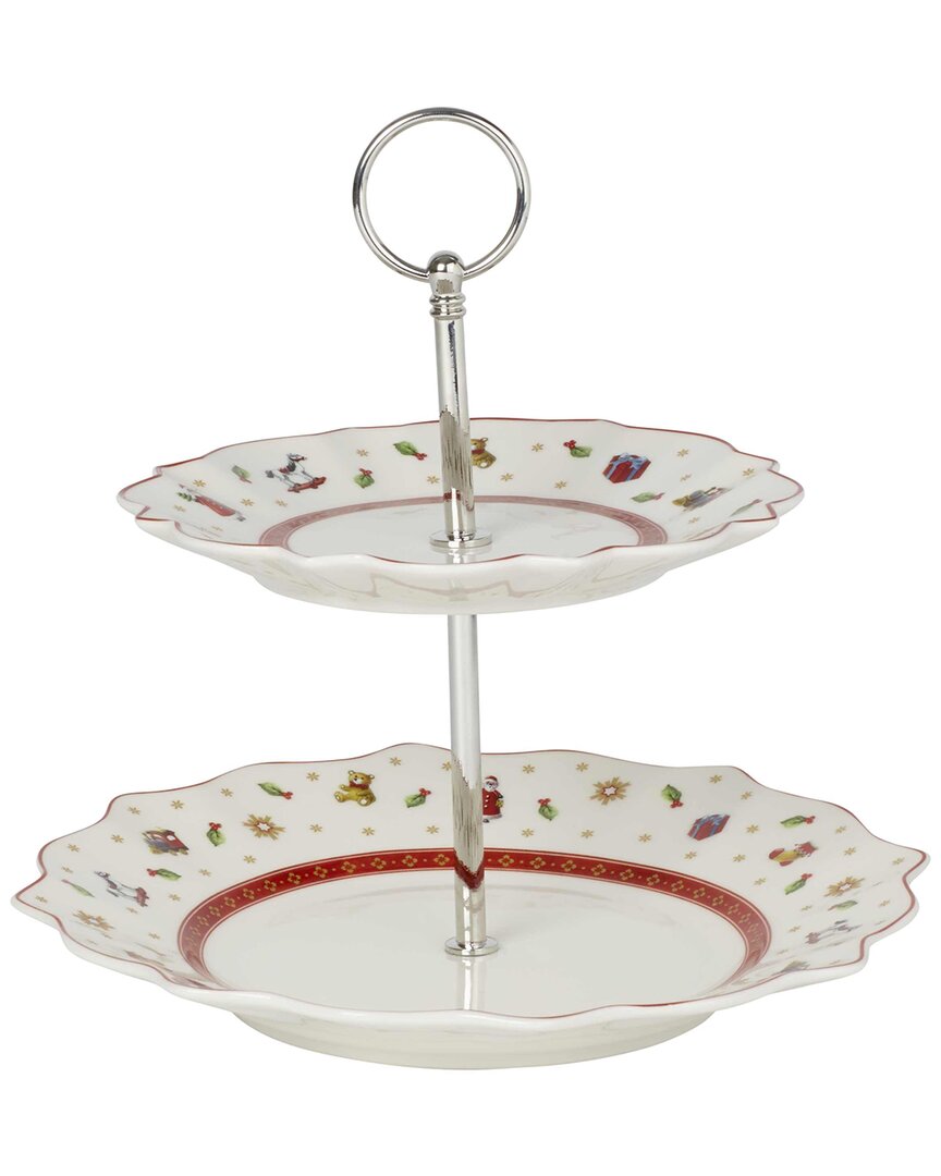 Villeroy & Boch Christmas Toy's Delight Small Two Tiered Server