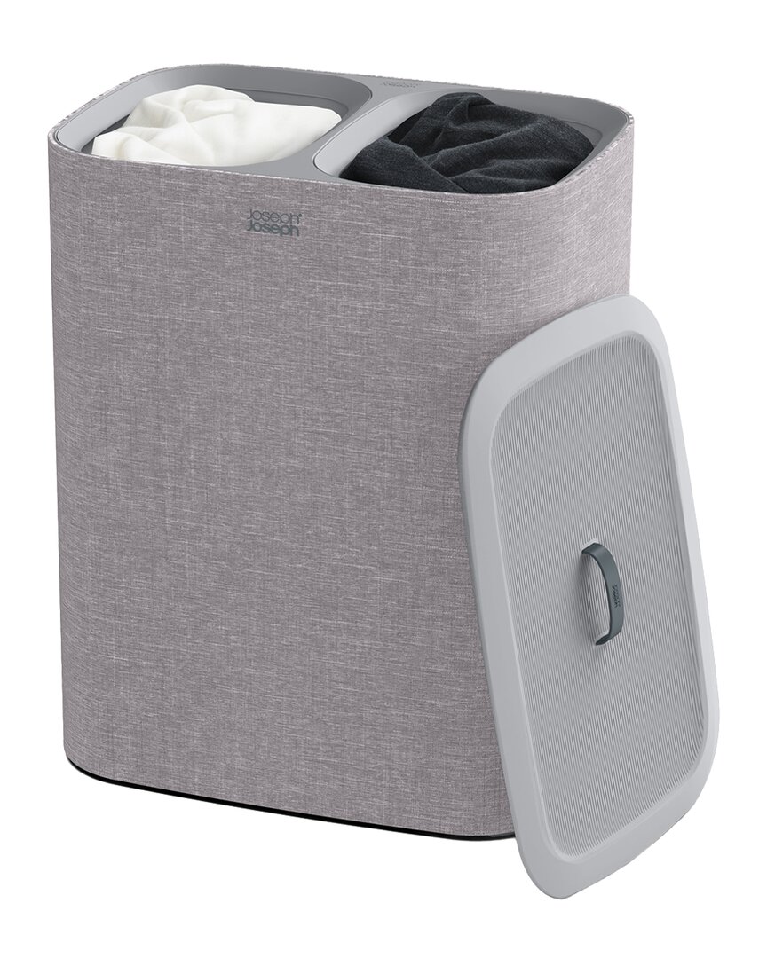 Joseph Joseph Tota 90l Laundry Separation Basket In Grey