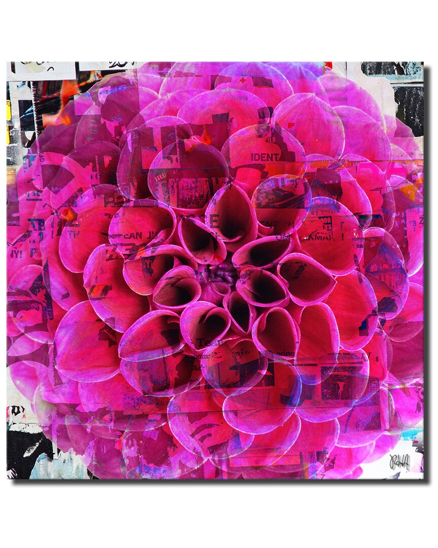 Ready2hangart Painted Petals Xciii Wrapped Canvas Wall Art By Tristan Scott