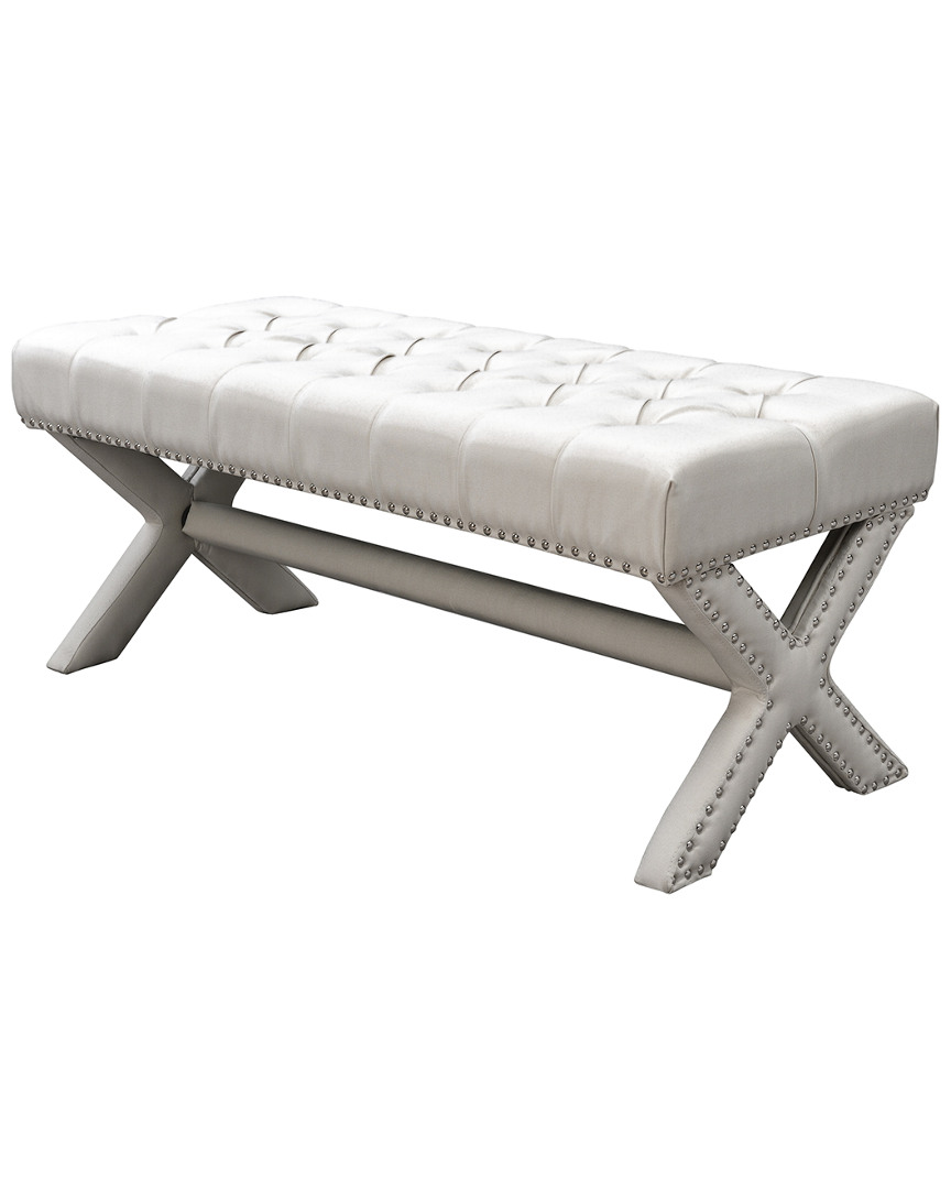 Inspired Home Jacqueline Bench