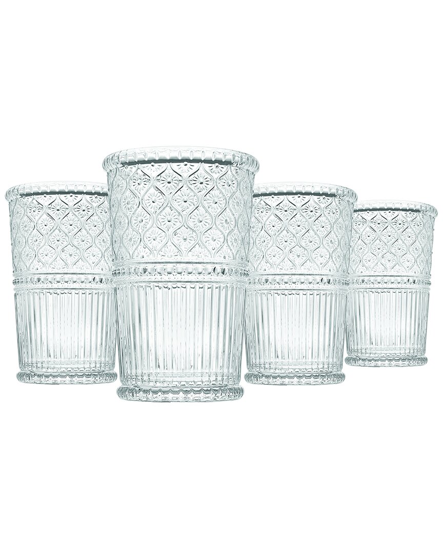 Godinger Set Of 4 Claro Tumblers In Clear