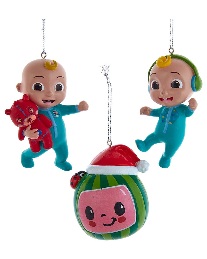 Kurt Adler Cocomelon Ornament Set