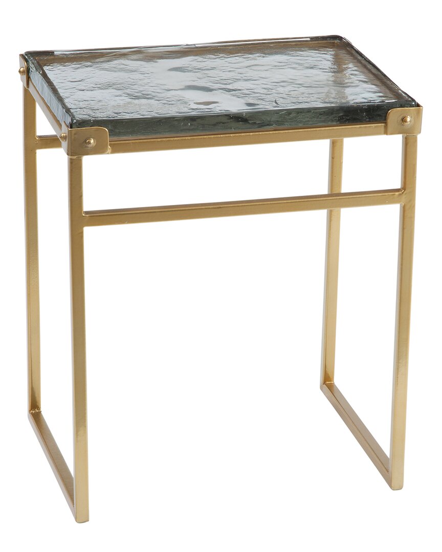 Bassett Mirror Radley Accent Table In Gold