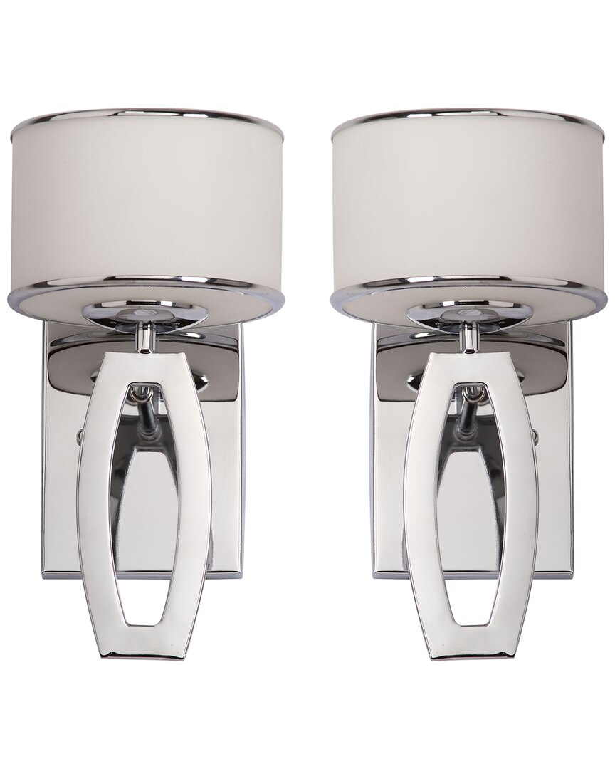 Safavieh Lenora 2-light Drum Sconce