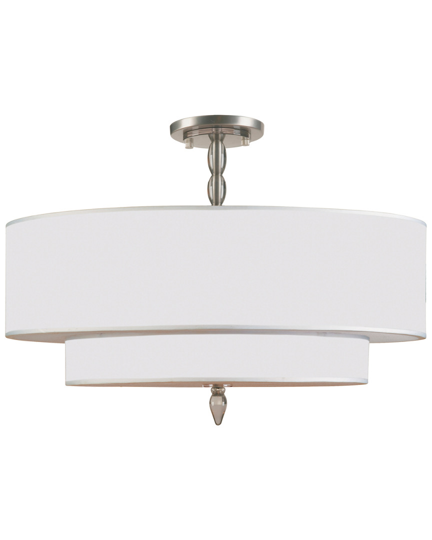 Crystorama 5-light Luxo Semi Flush