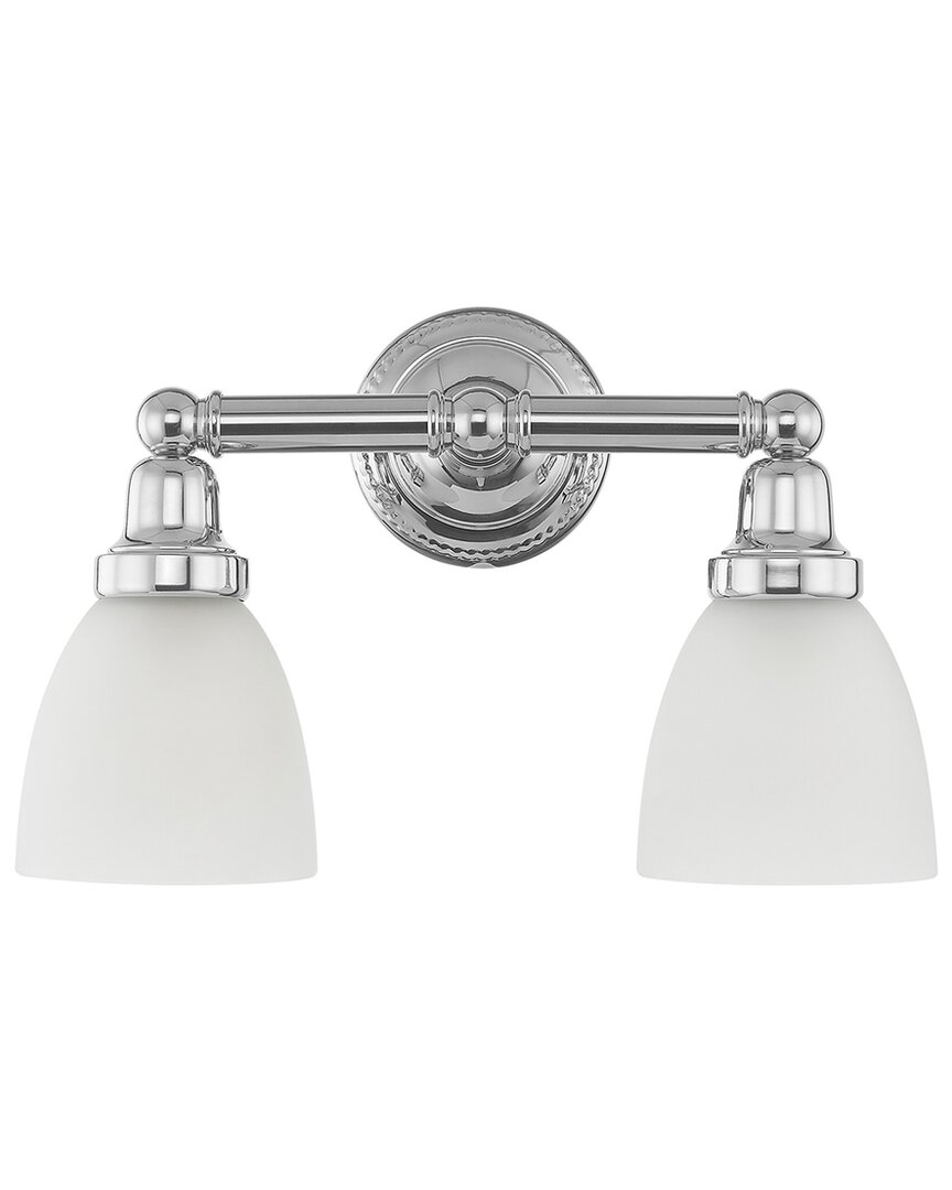 Livex Lighting Classic 2-light Polished Chrome Bath-light