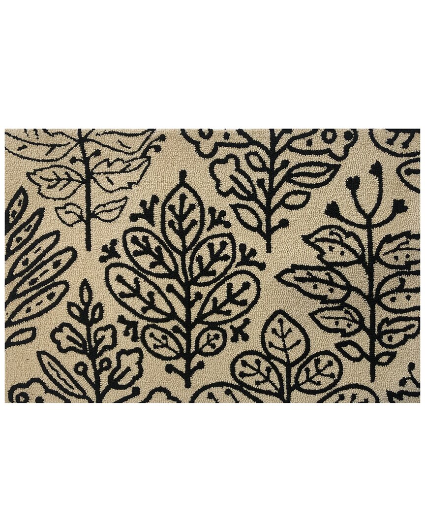 The Rug Market Botanical Tile Moonbeam Indoor/outdoor Doormat
