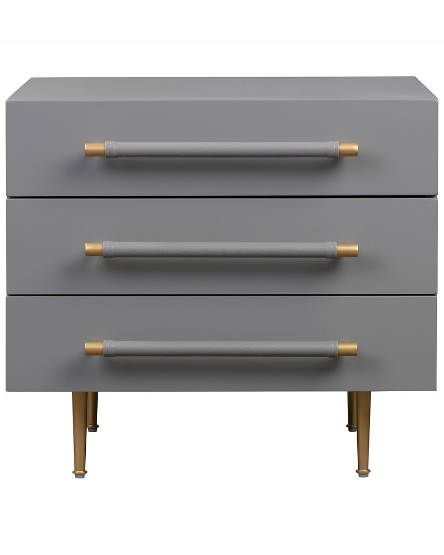 Tov Trident Nightstand In Grey