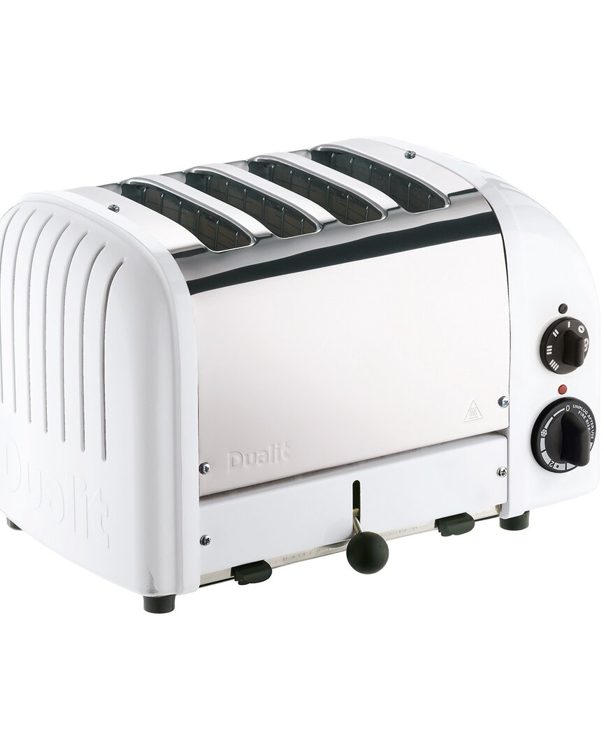 Dualit New Gen 4 Slice Toaster In White