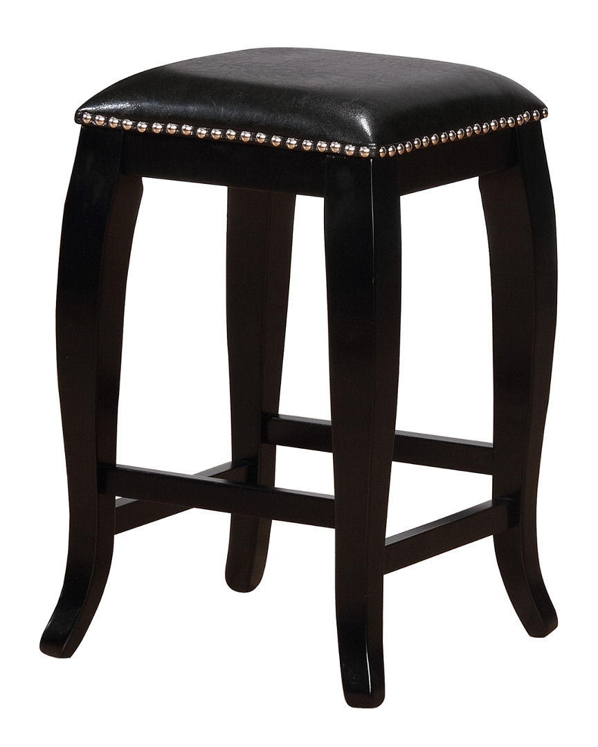 Image of Scottish Black Square Top Counter Stool