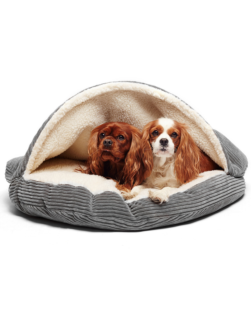 Precious Tails Corduroy & Sherpa Cave Bed
