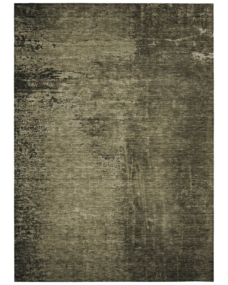 Addison Rugs Chantille Polyester Indoor/outdoor Washable Rug In Grey
