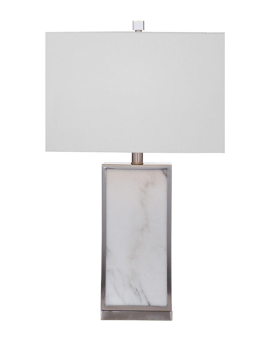 Bassett Mirror Adair Table Lamp In White