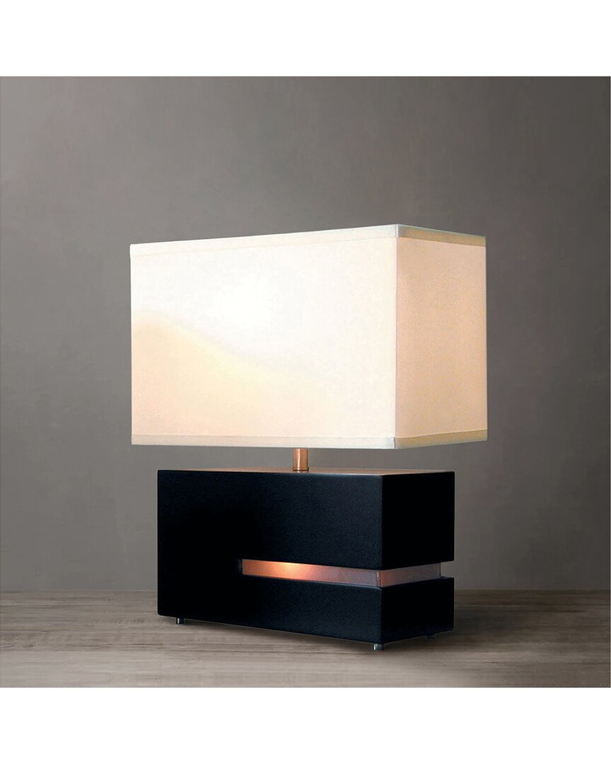 Nova Of California Zen Reclining Table Lamp With Nightlight & 4-way Switch