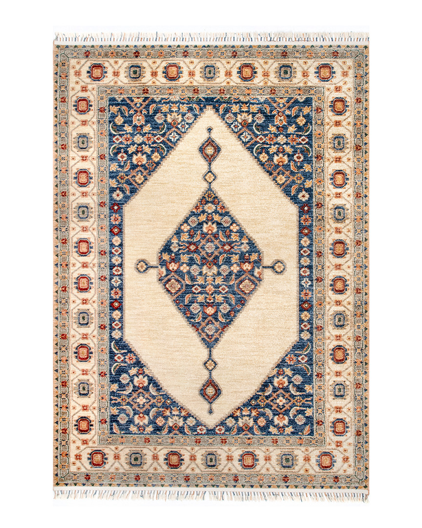 Nuloom Alla Traditional Floral Rug In Ivory