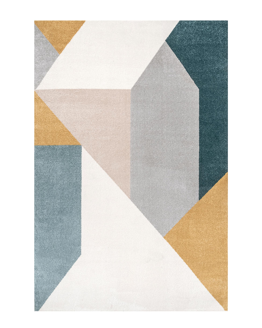 Shop Nuloom Raegan Modern Abstract Rug In Grey
