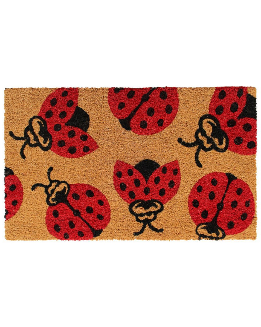 Rug Smith Natural Lady Bug Doormat