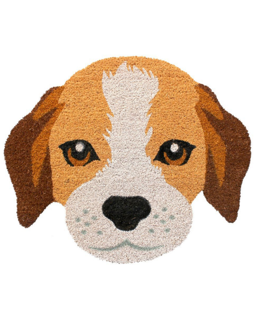 Rug Smith Natural Shaped Beagle Face Doormat