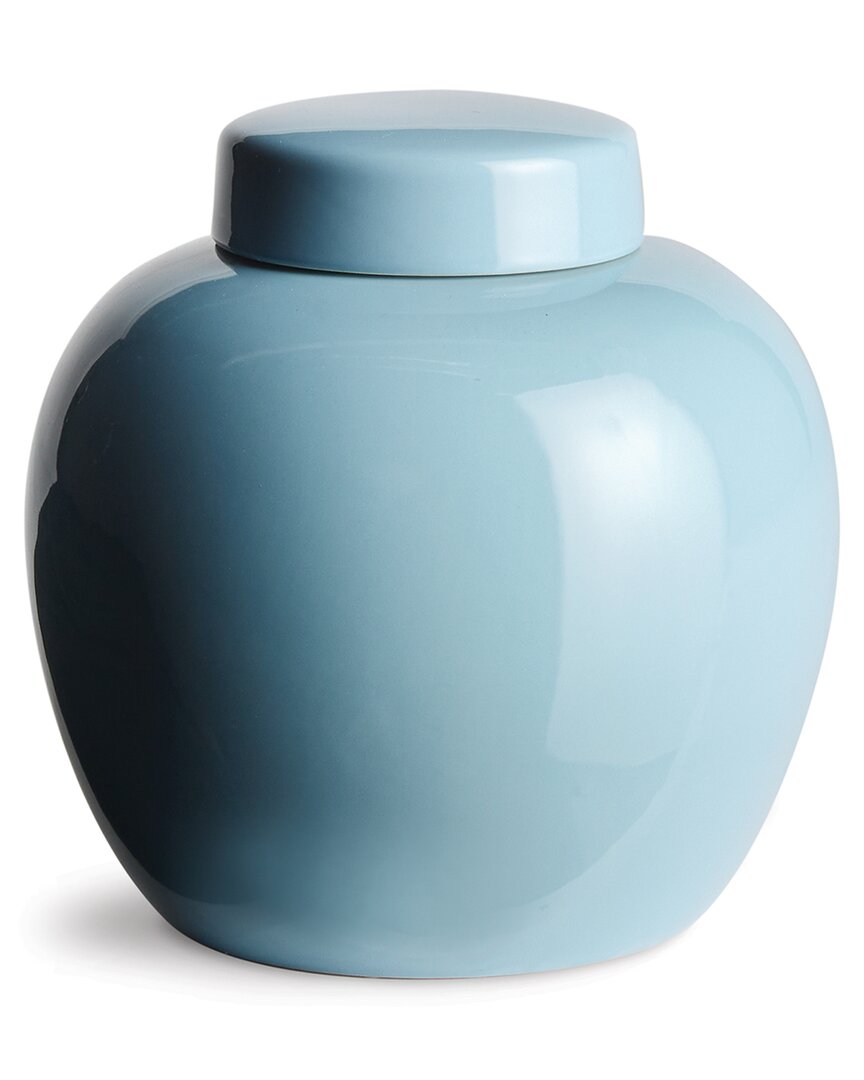 Napa Home & Garden Koa Lidded Jar In Blue