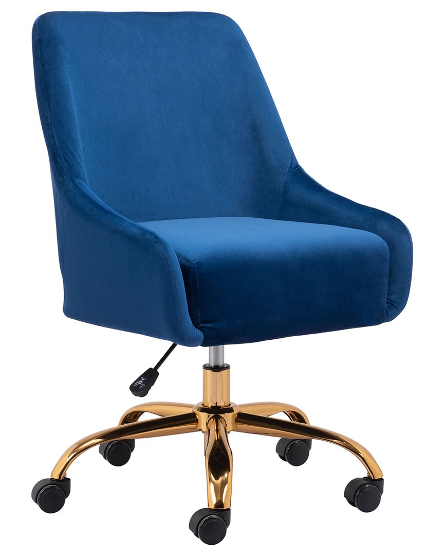 Zuo Madelaine Office Chair In Navy