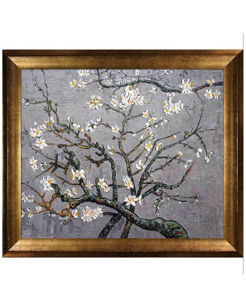 Overstock Art Branches Of An Almond Tree In Blossom By Vincent Van Gogh Oil Reproduction