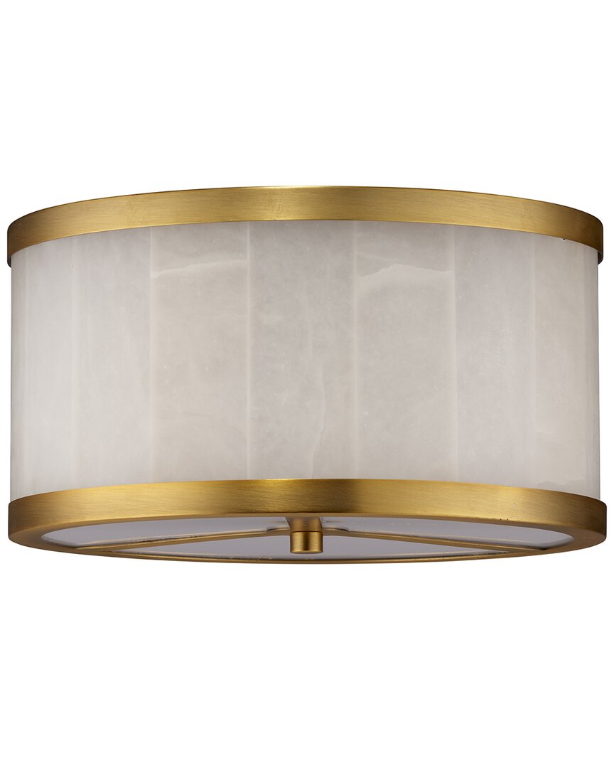 Jamie Young Upsala Alabaster Flush Mount