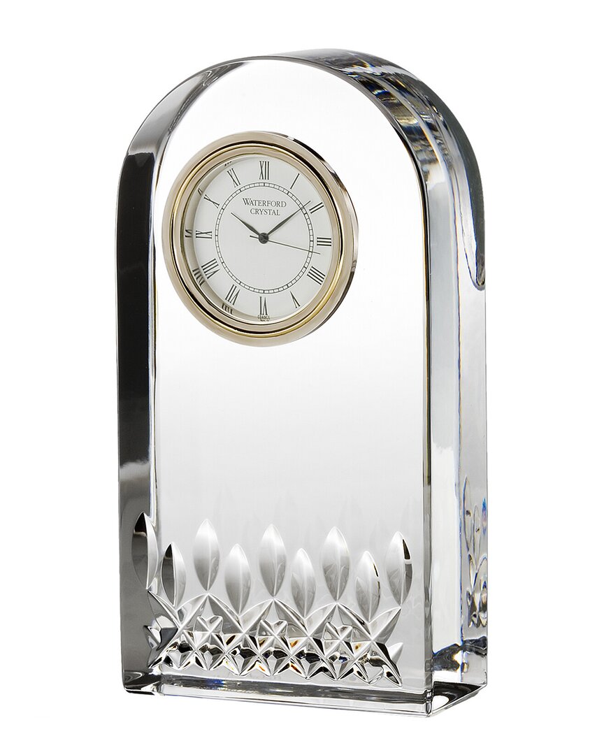 Waterford Lismore Essence Clock 5.4" In No Color