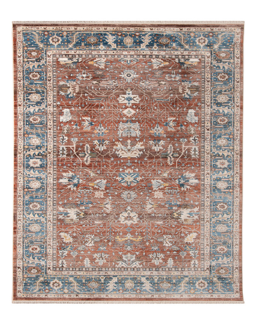 Shop Ar Rugs Arcadia Hope Traditional Rug In Red