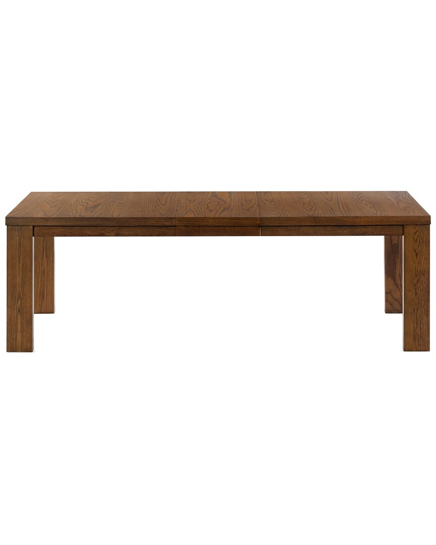 Safavieh Couture Desmond Extendable Wood Dining Table In Brown