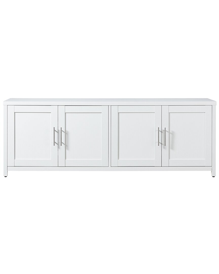 Abraham + Ivy Strahm Rectangular Stand For Tvs Up To 75in In White