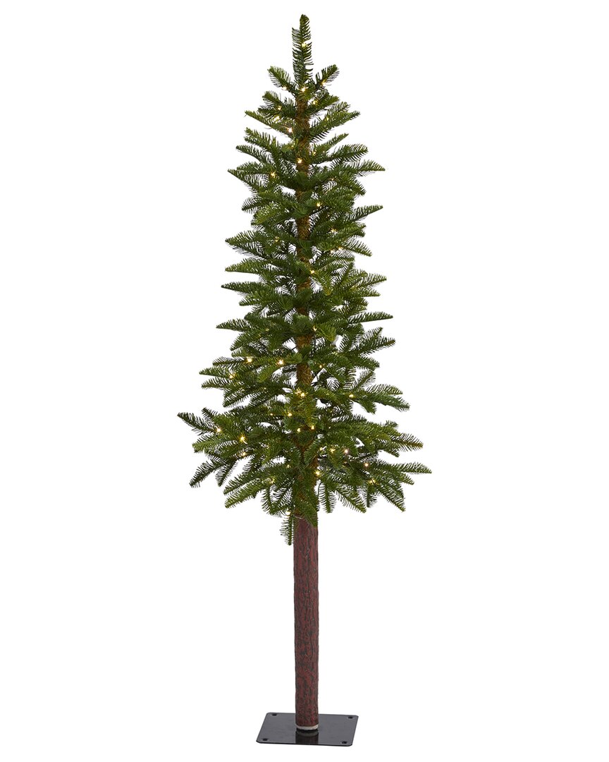 Nearly Natural 5ft. Alaskan Alpine Artificial Christmas Tree In Green