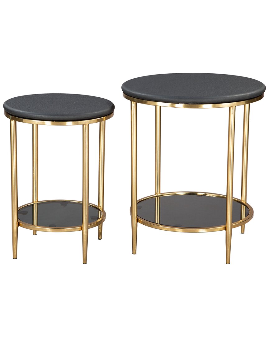 Zuo Modern 2pc Koper Coffee Table Set