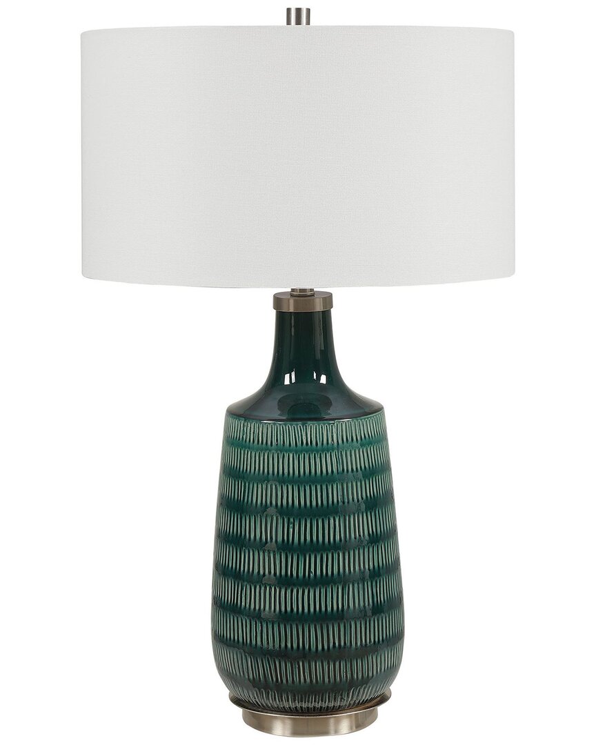 Uttermost Scouts Table Lamp In Green