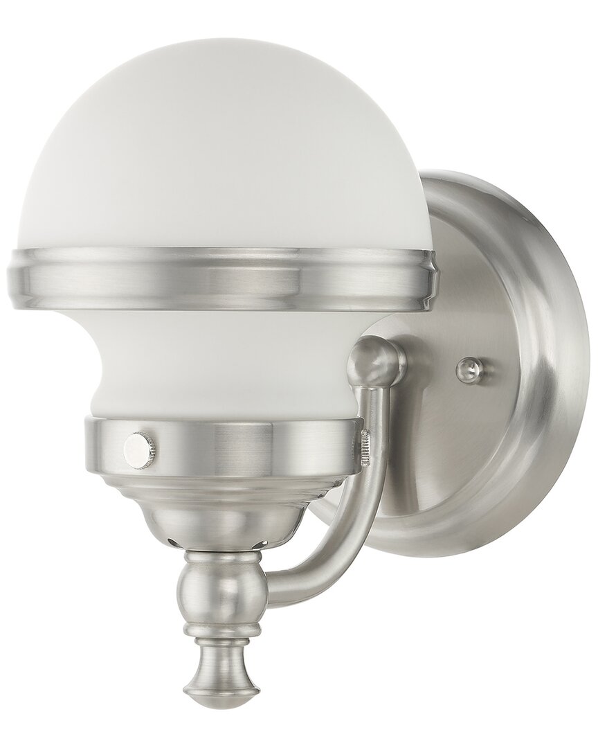 Livex Lighting Oldwick 1-light Bn Bath-light/wall Sconce