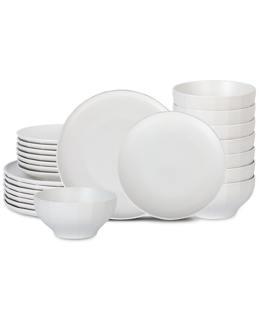 Stone Lain Rio 24pc Dinnerware Set In Beige