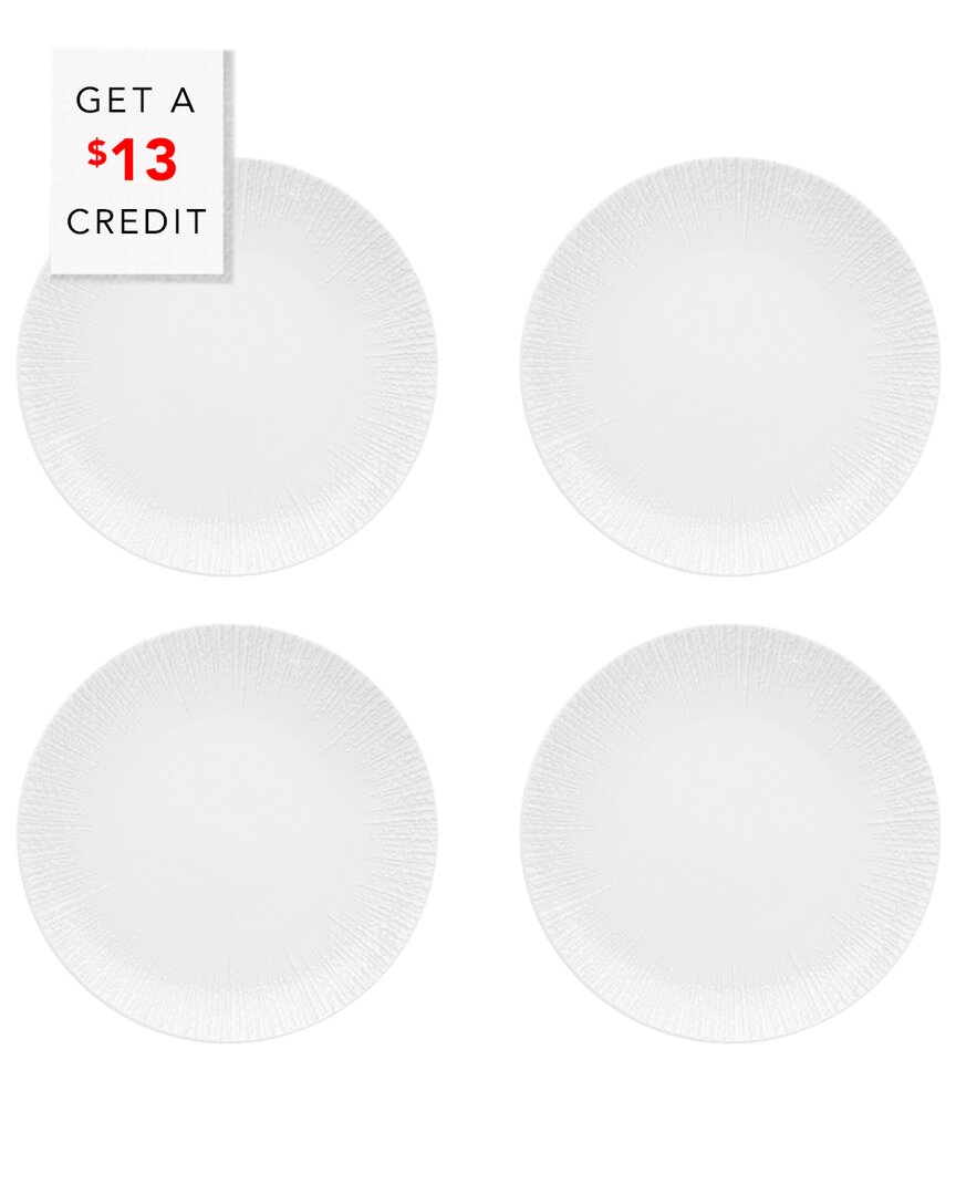 Vista Alegre Mar Dinner Plates (set Of 4) With $13 Credit In White