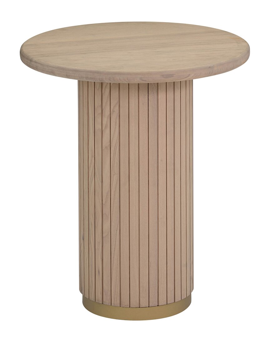 Tov Furniture Chelsea Ash Entry Table In Beige