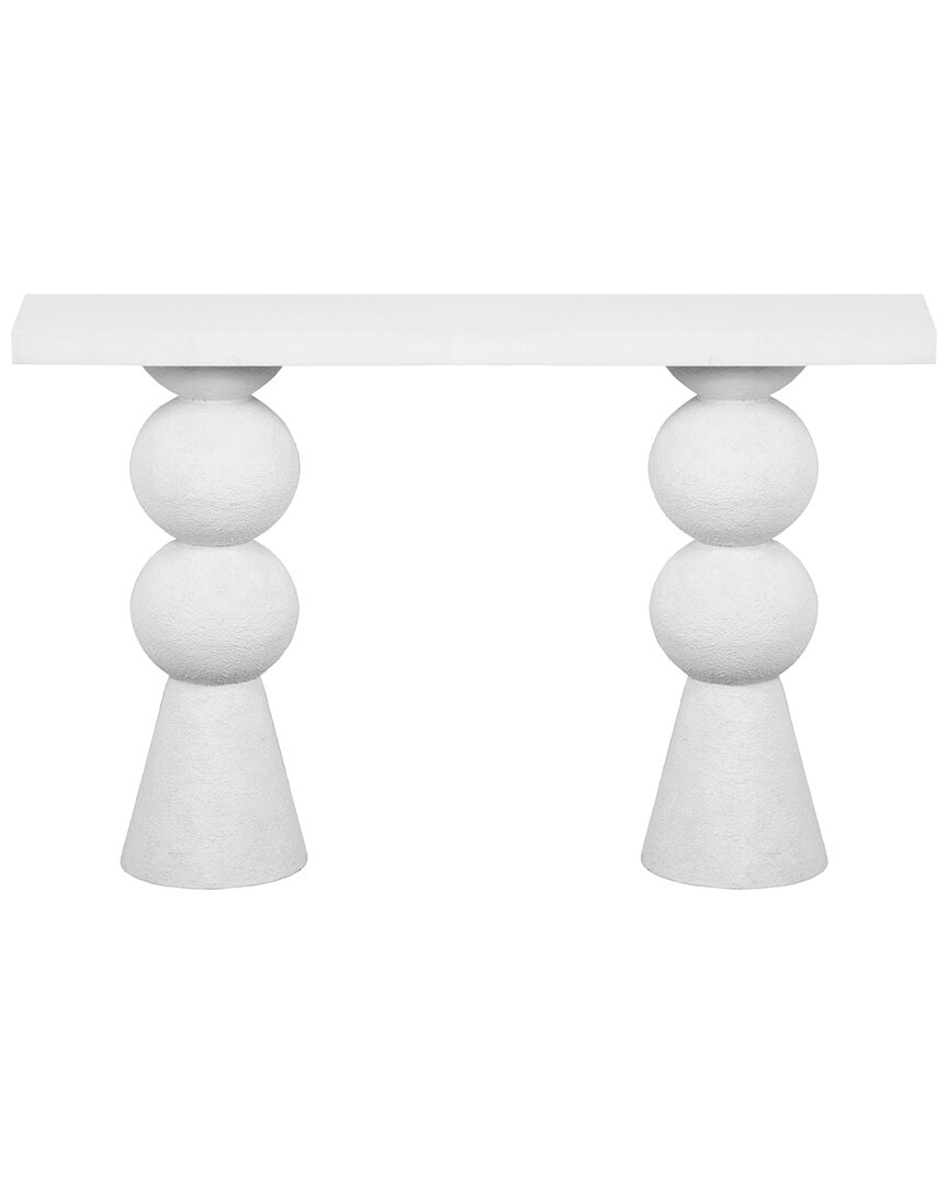 Tov Furniture Lupita Console Table In White