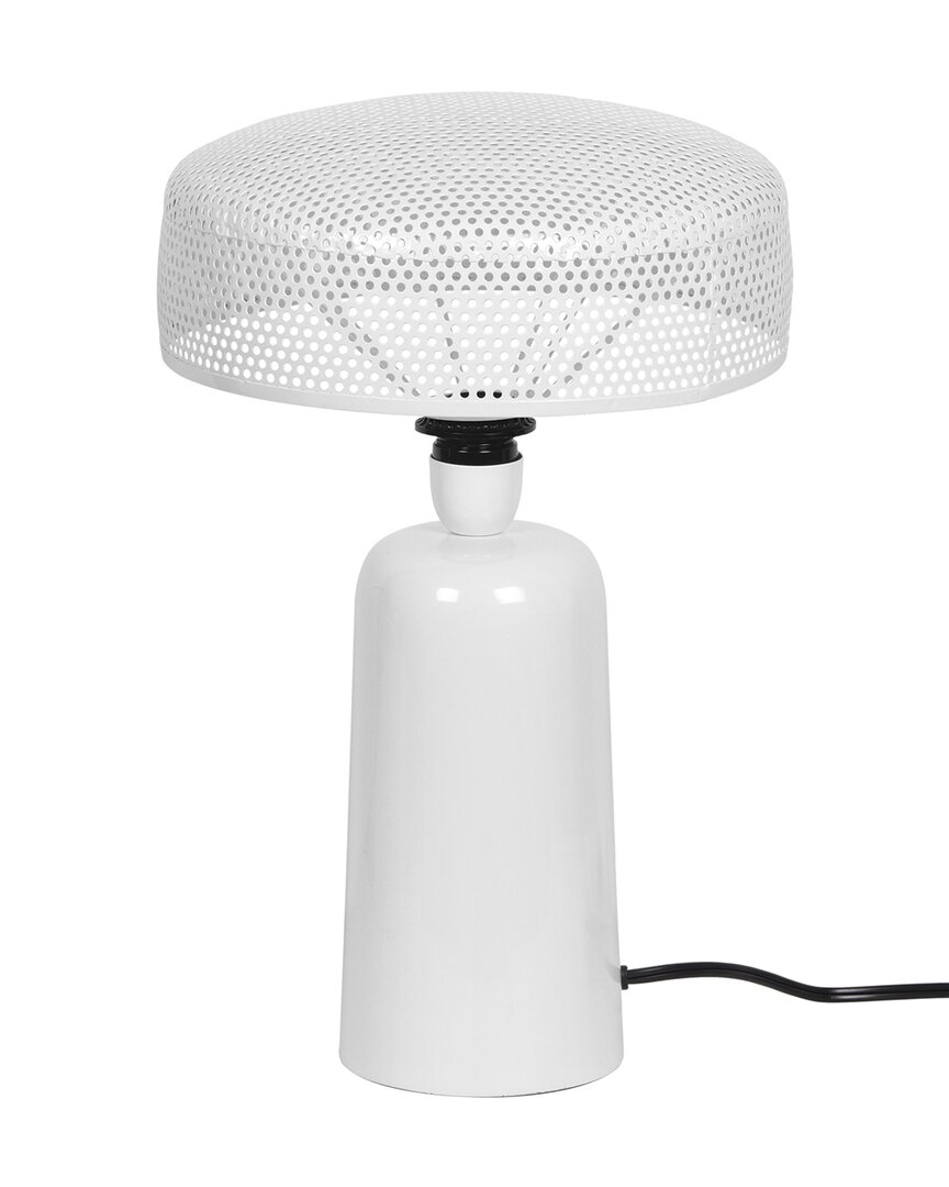 Tov Furniture Cindy Metal Table Lamp In White