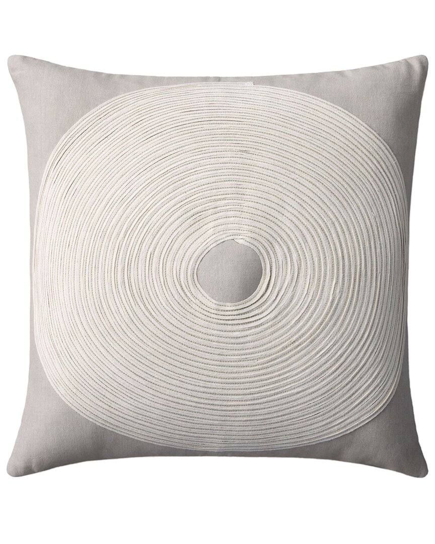 Loloi Ii Loloi 18x18in Pillow Cover With Down Insert In Taupe