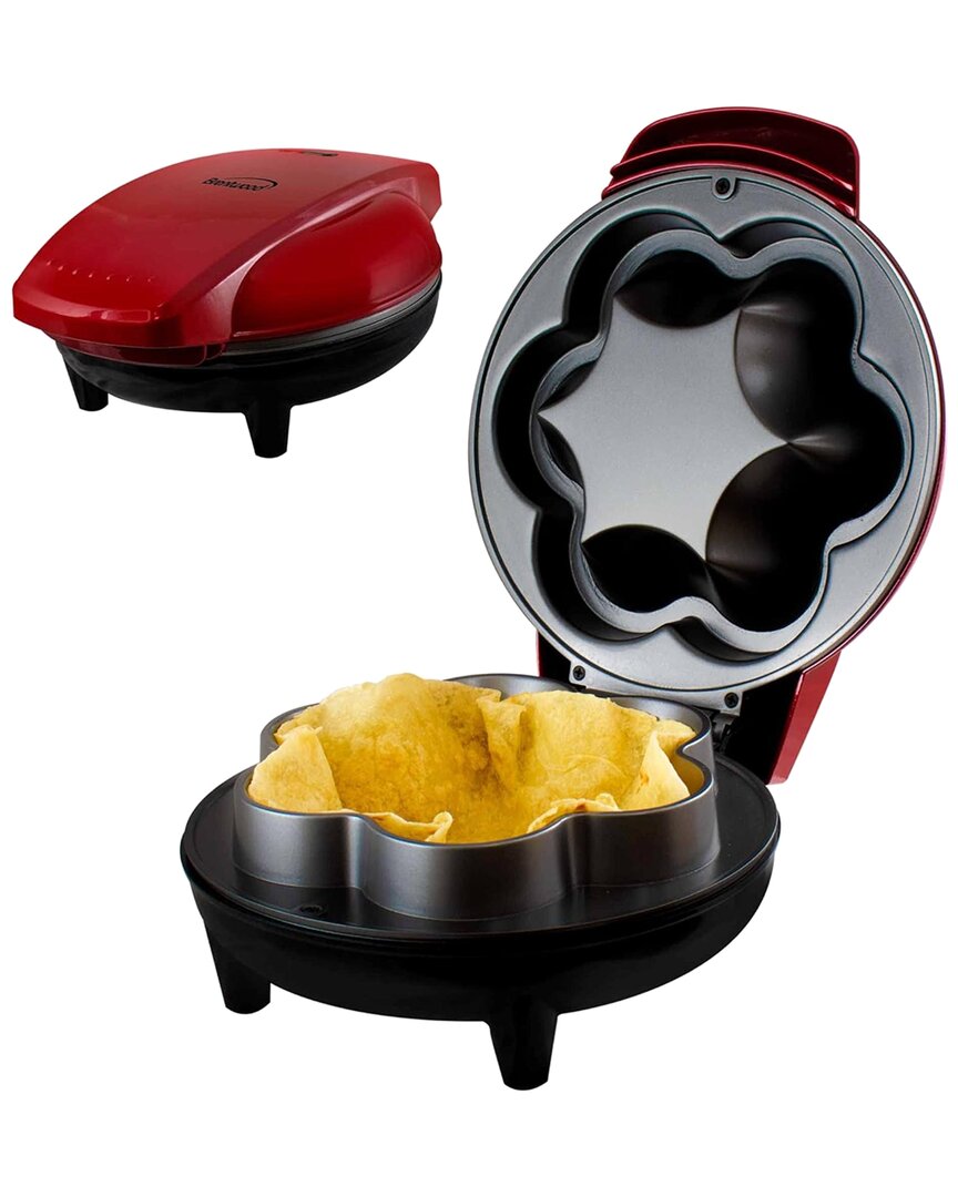 Brentwood Taco Bowl Maker In Red