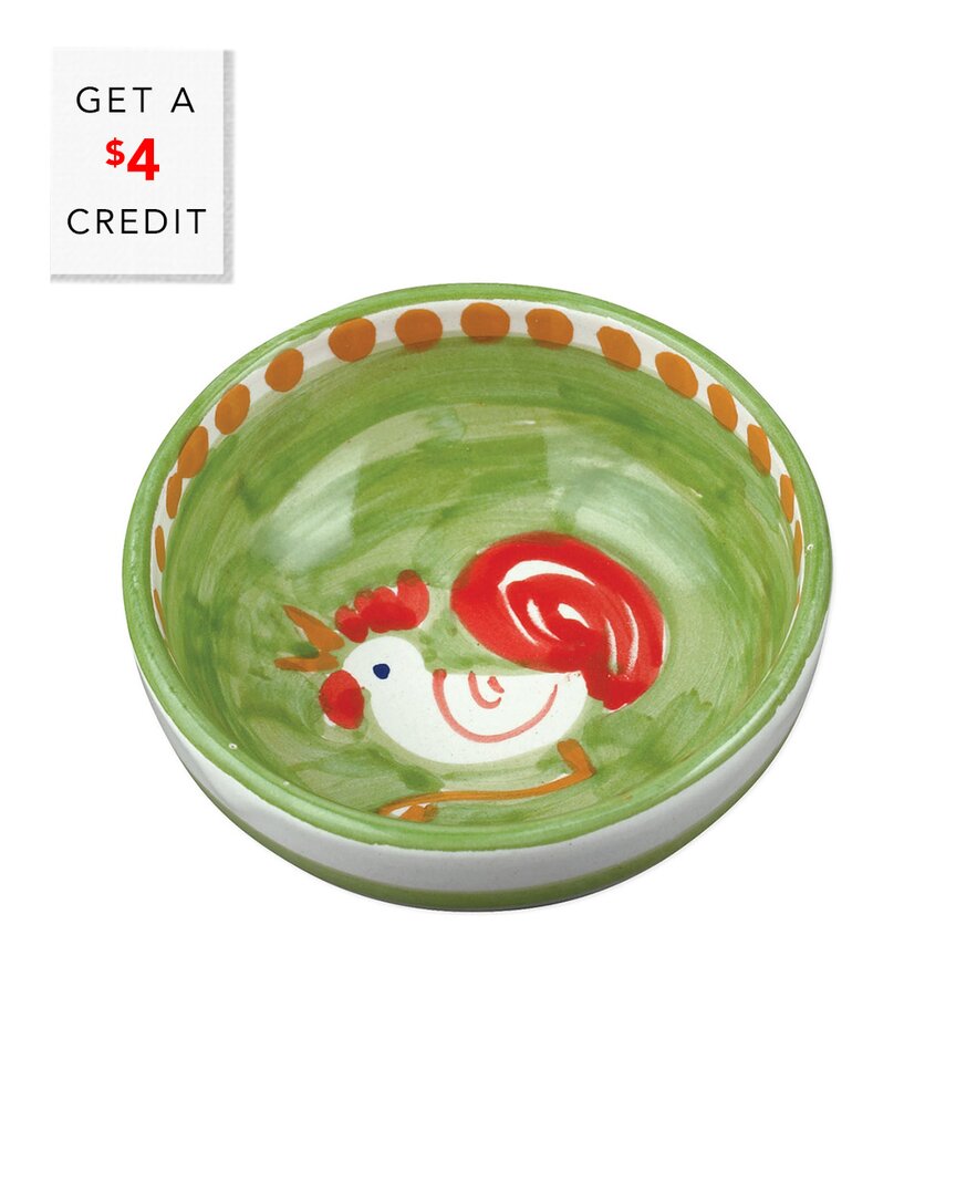 Shop Vietri Campagna Gallina Olive Oil Bowl With $4 Credit In Green