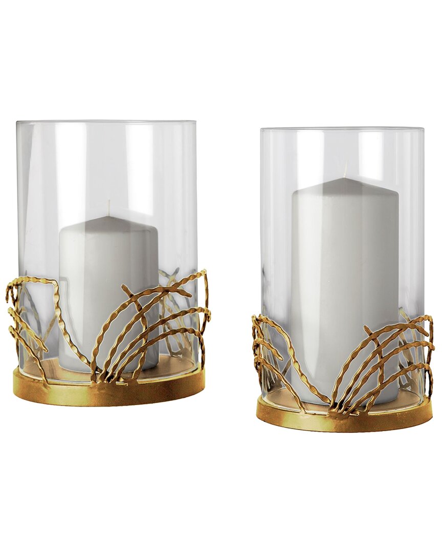 Mercana Cutlass Ii Set Of 2 Table Candle Holders