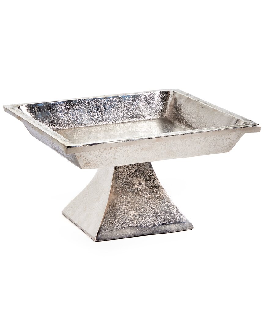 Napa Home & Garden Gatlin Decorative Pedestal Small In Silver