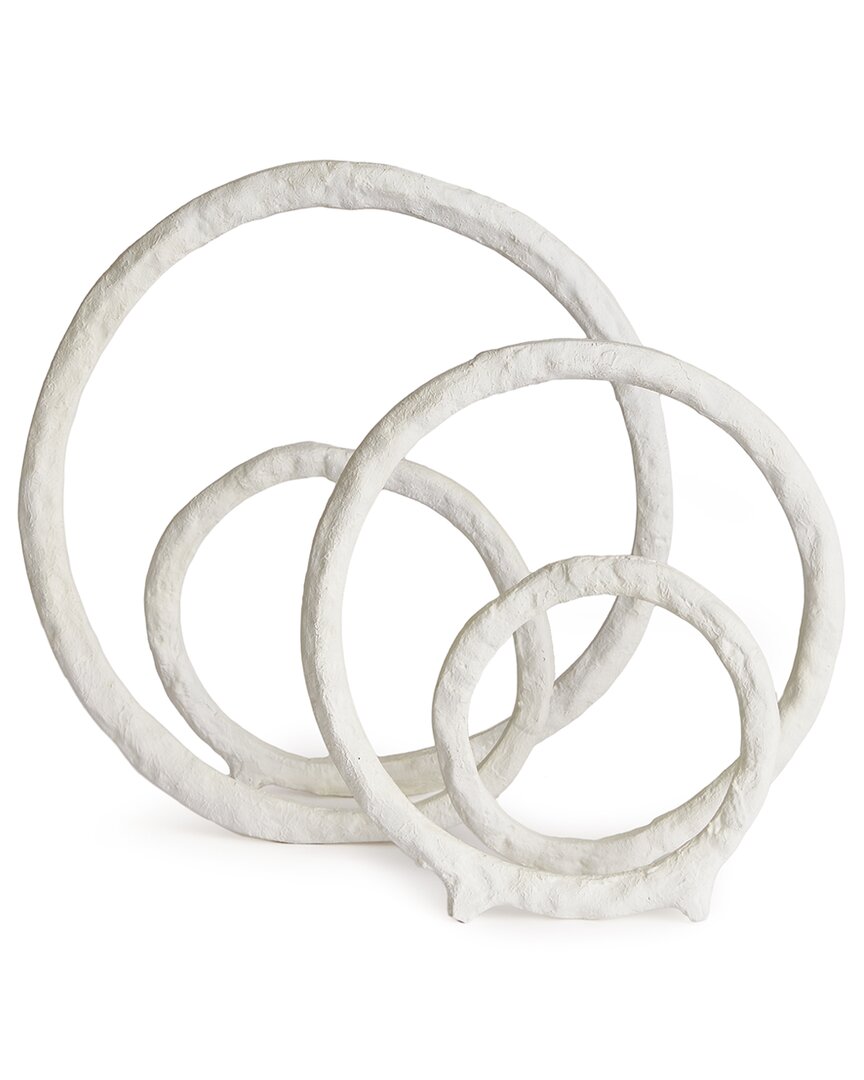 Napa Home & Garden Set Of 2 Eldon Sculptures In White